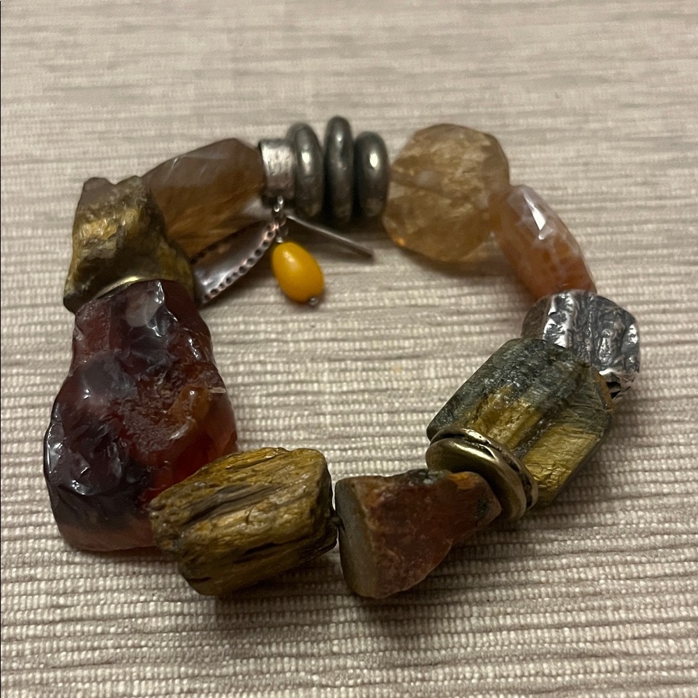 Silpada Earthy Tones Stone Bracelet